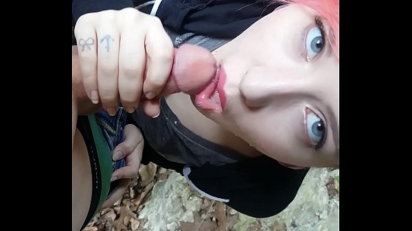 blowjob in the woods