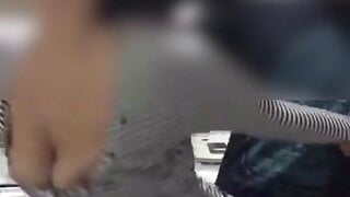 Follando en la cocina