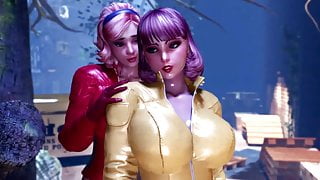 Futanari Story – Animation Shemale fucks horny MILF