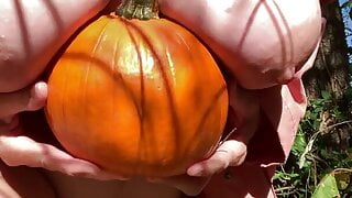 Pumpkin Halloween Blowjob