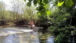 THEY GET CAUGHT HAVING ANAL SEX OUTSIDE IN PUBLIC 2of2