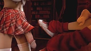 Two Shemales One Girl – FUTA Porn Animation Threesome